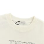 Dior 24Fw Embroidered pin lettering sweatshirt
