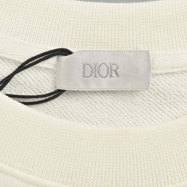 Dior 24Fw Embroidered pin lettering sweatshirt