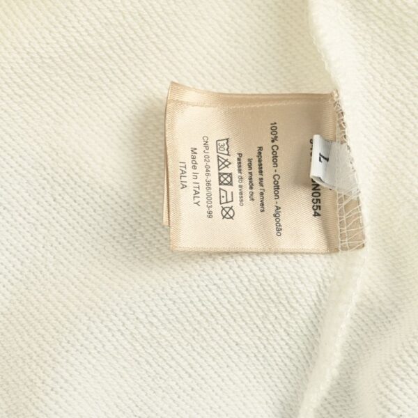 Dior 24Fw Embroidered pin lettering sweatshirt