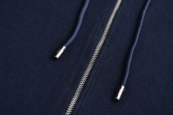 Dior 24Fw Jacquard cashmere knit hooded sweatshirt