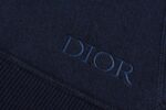 Dior 24Fw Jacquard cashmere knit hooded sweatshirt