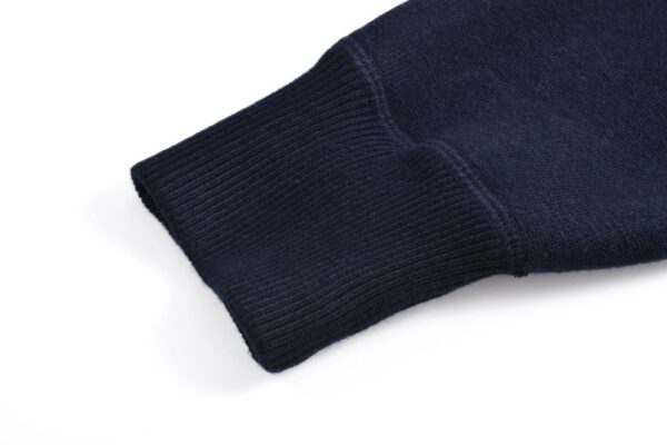 Dior 24Fw Jacquard cashmere knit hooded sweatshirt