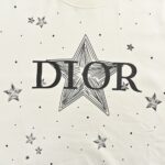 Dior 24Fw Five-pointed star letter print sweatshirt