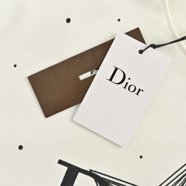 Dior 24Fw Five-pointed star letter print sweatshirt
