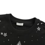 Dior 24Fw Five-pointed star letter print sweatshirt