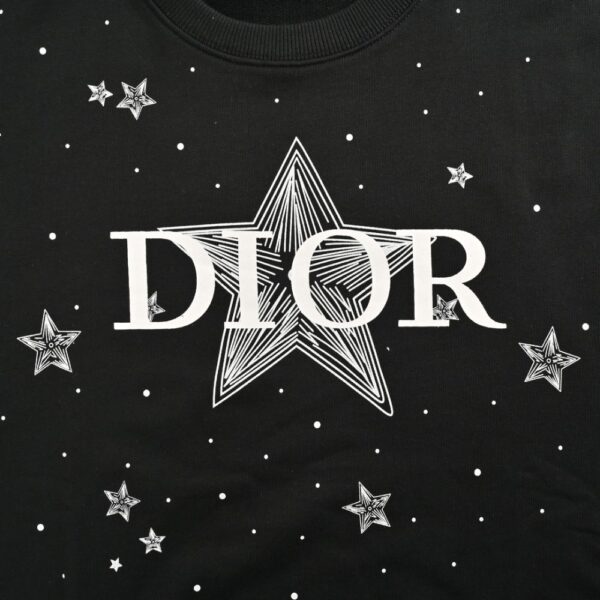 Dior 24Fw Five-pointed star letter print sweatshirt