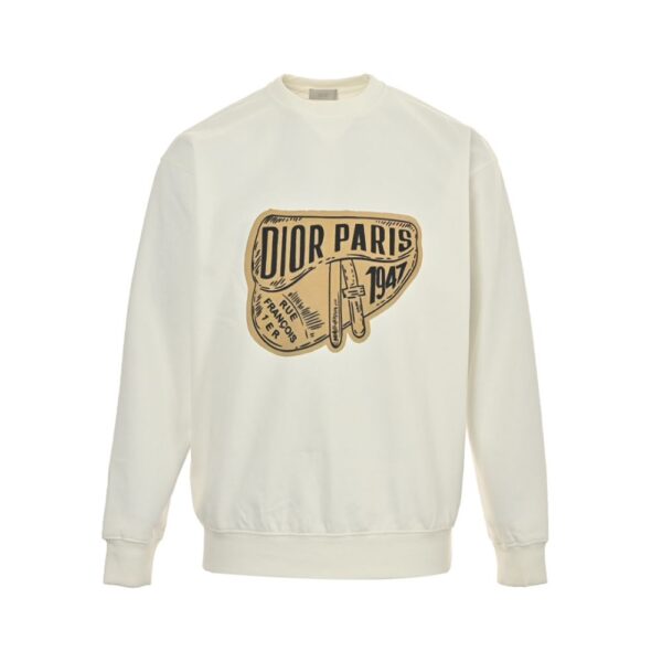 Dior 24Fw Bag digital printing sweatshirt