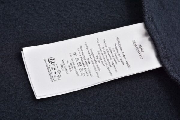 Dior 24Fw Dinosaur patch zip-up hoodie