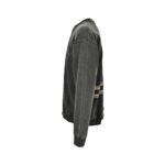 Dior 24Fw Embroidered logo washed sweatshirt