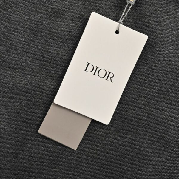 Dior 24Fw Embroidered logo washed sweatshirt