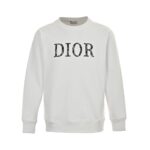 Dior 24Fw Monogram patch lettering sweatshirt