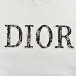 Dior 24Fw Monogram patch lettering sweatshirt
