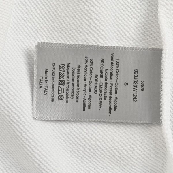 Dior 24Fw Monogram patch lettering sweatshirt