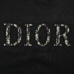 Dior 24Fw Monogram patch lettering sweatshirt