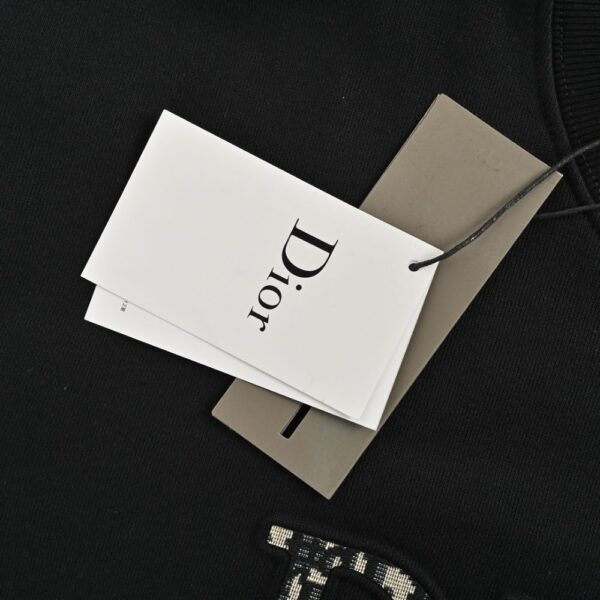 Dior 24Fw Monogram patch lettering sweatshirt