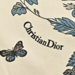 Dior 24Fw floral butterfly print sweatshirt