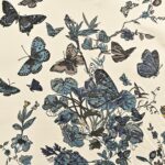 Dior 24Fw floral butterfly print sweatshirt