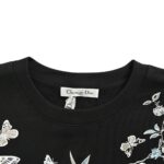 Dior 24Fw floral butterfly print sweatshirt