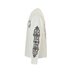 Chrome Hearts  24Fw horseshoe flower arm T-shirt