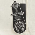 Chrome Hearts  24Fw horseshoe flower arm T-shirt
