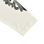 Chrome Hearts  24Fw horseshoe flower arm T-shirt