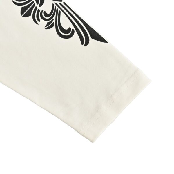 Chrome Hearts  24Fw horseshoe flower arm T-shirt