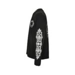 Chrome Hearts  24Fw horseshoe flower arm T-shirt