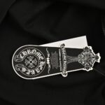 Chrome Hearts  24Fw horseshoe flower arm T-shirt