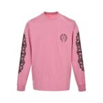 Chrome Hearts  Limited Sakura Pink Horseshoe T-shirt