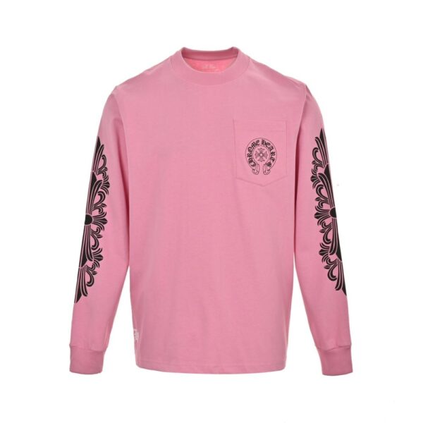 Chrome Hearts  Limited Sakura Pink Horseshoe T-shirt