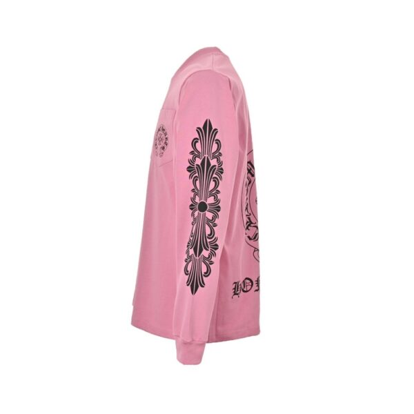 Chrome Hearts  Limited Sakura Pink Horseshoe T-shirt