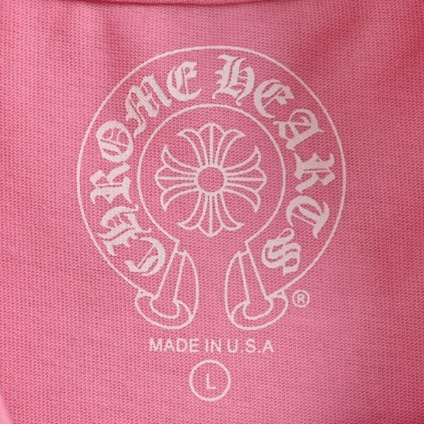 Chrome Hearts  Limited Sakura Pink Horseshoe T-shirt