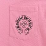 Chrome Hearts  Limited Sakura Pink Horseshoe T-shirt