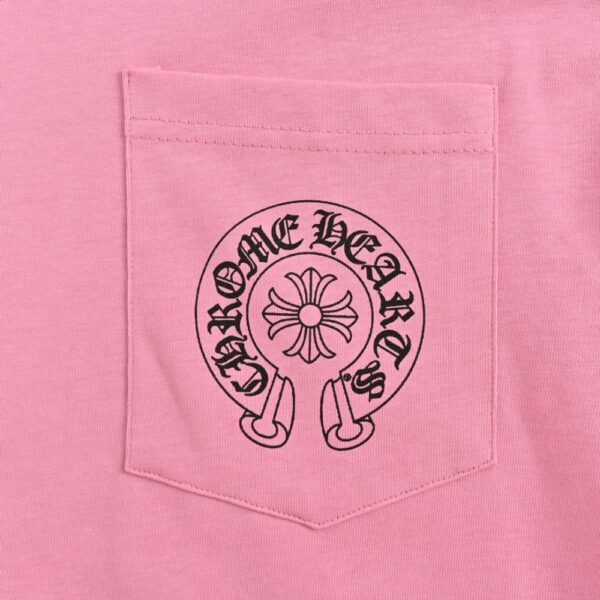 Chrome Hearts  Limited Sakura Pink Horseshoe T-shirt