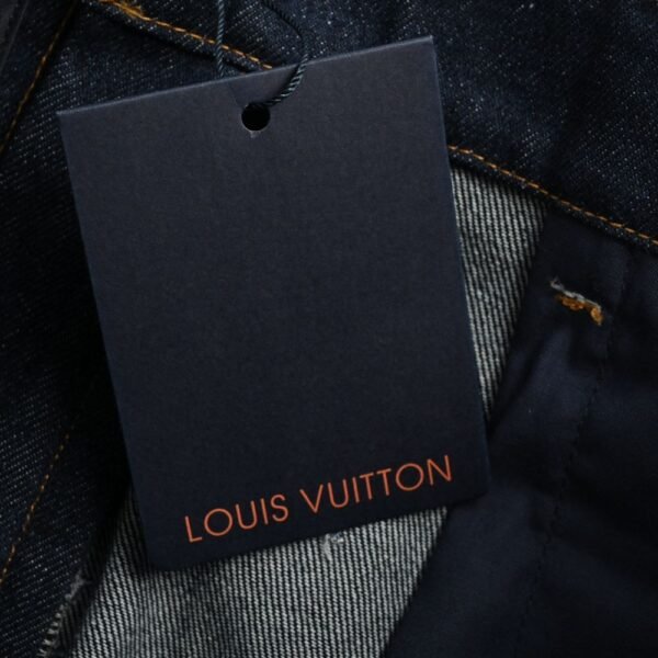 Louis Vuitton Denim jeans with monogram embroidery