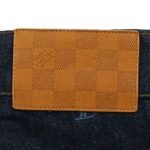 Louis Vuitton Denim jeans with monogram embroidery