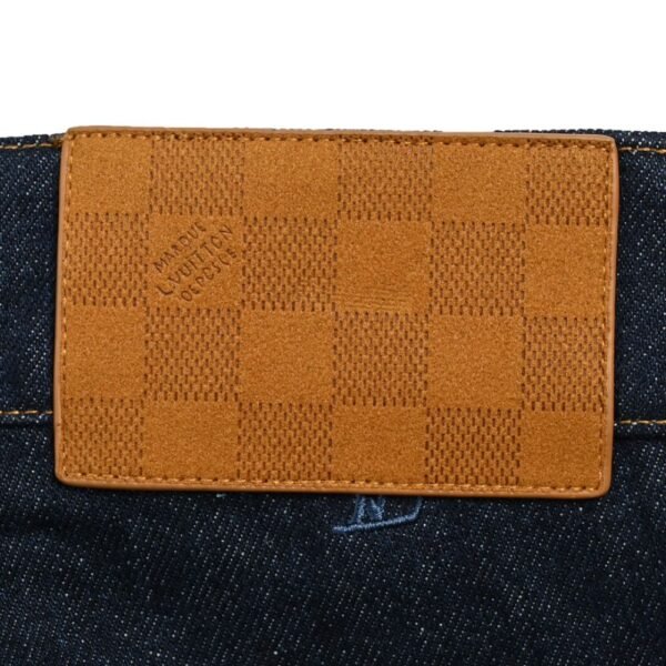 Louis Vuitton Denim jeans with monogram embroidery