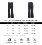 Louis Vuitton Dark checkered jeans