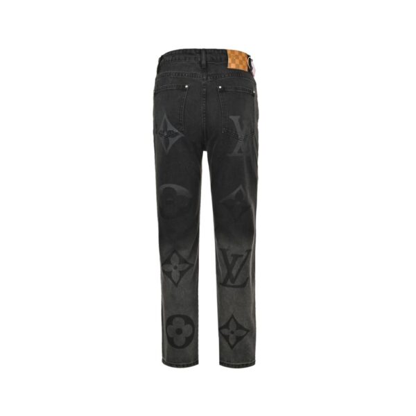 Louis Vuitton Gradient large logo washed jeans