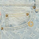 Louis Vuitton Jeans with monogram jacquard embroidery