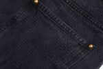 Louis Vuitton Dark checkerboard straight jeans
