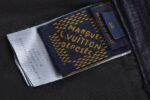 Louis Vuitton Dark checkerboard straight jeans