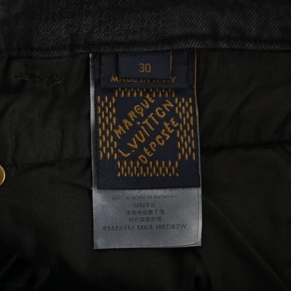 Louis Vuitton Checkered Cargo Jeans
