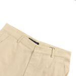 Louis Vuitton Old flower flocking patchwork jeans