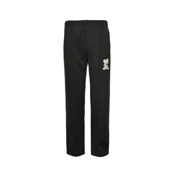 Louis Vuitton Floral embroidered side webbing trousers set