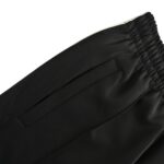 Louis Vuitton Floral embroidered side webbing trousers set