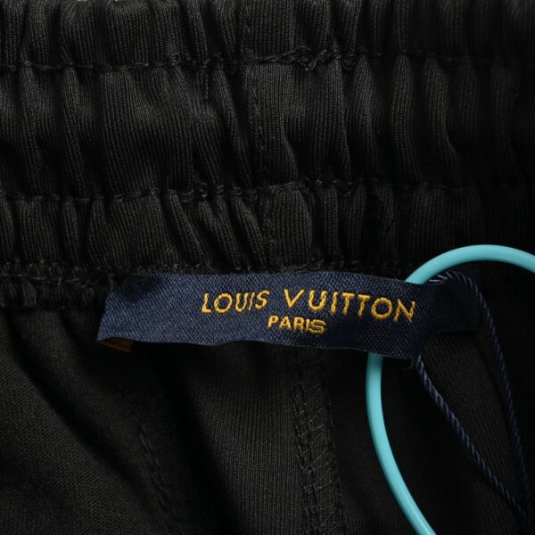 Louis Vuitton Floral embroidered side webbing trousers set