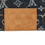 Louis Vuitton Heavy-duty jacquard pearl button straight jeans