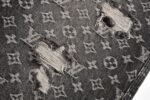 Louis Vuitton Little Red Destroyed Jacquard Jeans