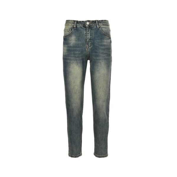 Louis Vuitton Pumpkin embroidered jeans